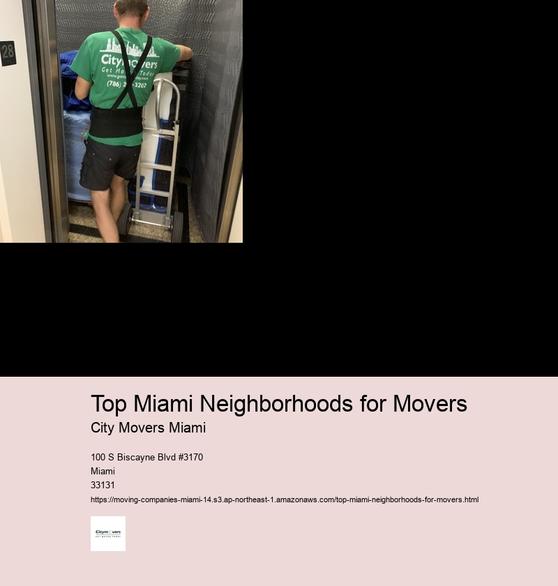 Top Miami Neighborhoods for Movers